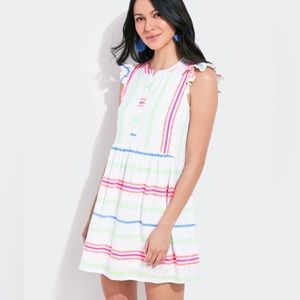 Vineyard Vines Multi Stripe Dress Womens Size 00